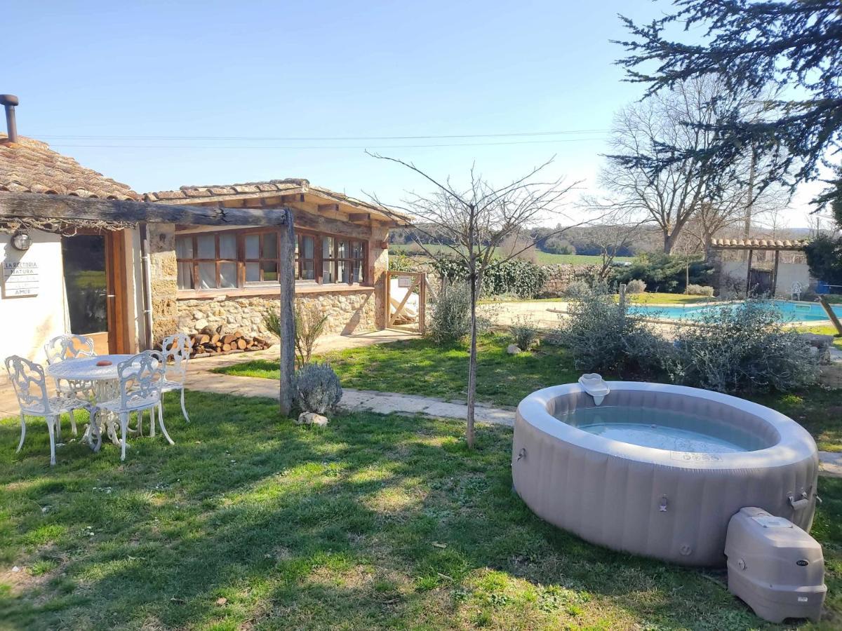 Casita Con Jacuzzi Rectoria De Dosquers Villa Maia de Montcal Exteriör bild